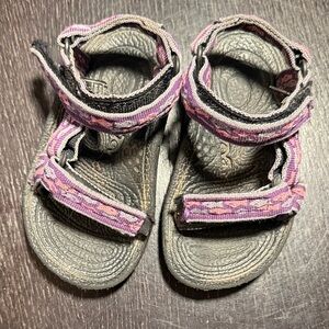 Teva Kids Sandals with Purple and Black Straps